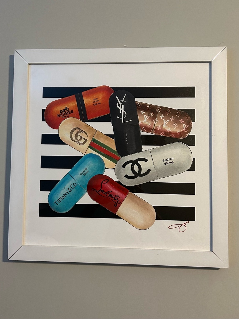 Designer Capsule Art Print - Multi Color